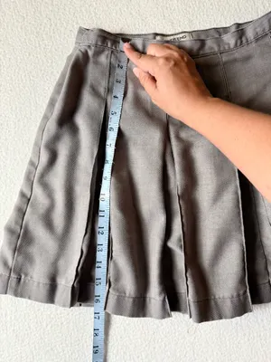 Lands End pleated school skirt/ preppy / academia - Size 4 thumbnail 6