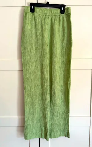 Madewell Crinkle Crepe Straight Leg Crop Pants thumbnail 4