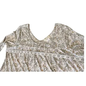 RD Style Floral Print Long Sleeve Tiered Mini long sleeve romper Cottagecore‎ Boho Chic thumbnail 6