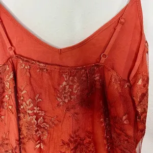 🆕 Heart Hips Rust Colored Lace Tank thumbnail 9