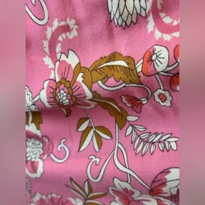 R. Vivimos Floral Pink Kimono Robe Size XL. F47 thumbnail 13