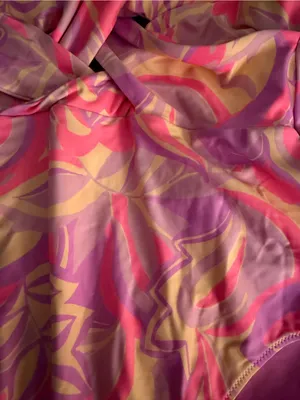 Aerie Braided Pink/Purple One Piece swimsuit Womens large thumbnail 2