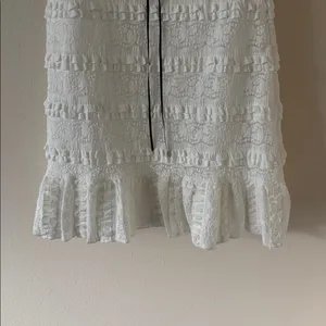 All in Favor Flutter Sleeve Lace Minidress, Size Small, $59 thumbnail 9