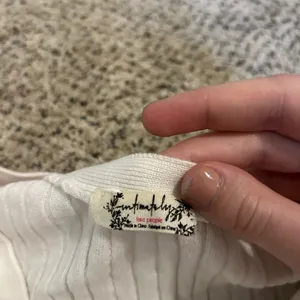 Free People Saturday Morning Crop in Ivory thumbnail 3