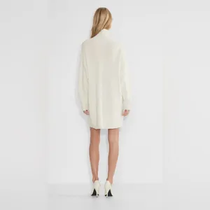 Aritzia Babaton Maclean Merino Wool Ribbed Sweater Dress NWT Size S thumbnail 3