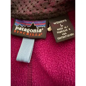 Vintage Patagonia Synchilla Fleece Vest USA Made Pink Womens L 25162 F99 thumbnail 4