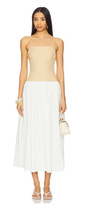 Karina Grimaldi Clara Combo Dress thumbnail 1