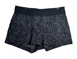 Athleta Trekkie North Printed Short Women's Size 18‎ Blue Athletic thumbnail 1