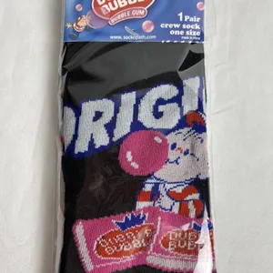 New Classic Candy Crew Socks Size 8/9-12/13 Razzles Gum Airheads Fluffy Stuff thumbnail 5