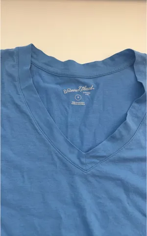 blue target v neck top thumbnail 3