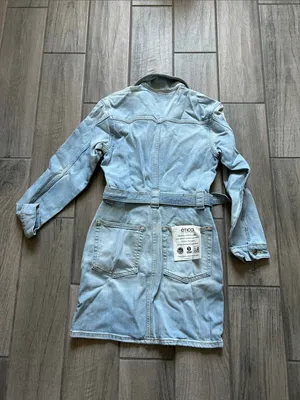 Etica Aurora moto dress in sea foam thumbnail 5