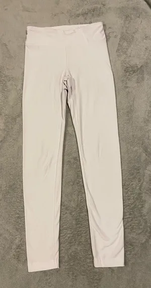 No Boundaries Soft White Leggings thumbnail 1