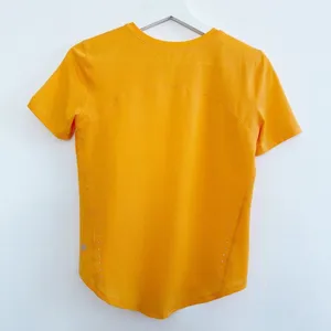 Lululemon Shirt Size 2 Orange Mango‎ Dream High Neck Running Sporty Clean Girl thumbnail 7