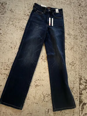 Judy Blue high waist straight leg size 3 waist 26 denim jeans thumbnail 1