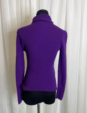 Reference Point NWOT Purple  Turtleneck thumbnail 3