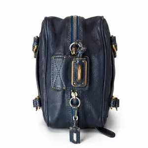 CHLOE Paddington Navy Blue Leather Tote Hand Bag w/ Padlock thumbnail 16