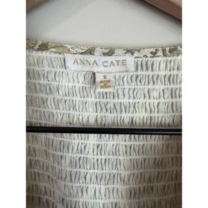 Tuckernuck Anna Cate Mini Dress‎ Smocking Ruffle Tiered Small thumbnail 8