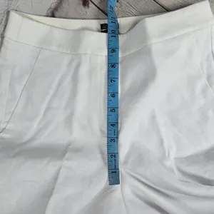 J. Crew Kate straight-leg pant in stretch linen blend White 2 BF407‎ NIB thumbnail 8