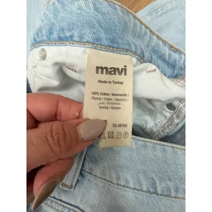 Mavi Paloma High Rise Wide Leg Jeans Light Wash‎ 100% Cotton Size 27 thumbnail 5