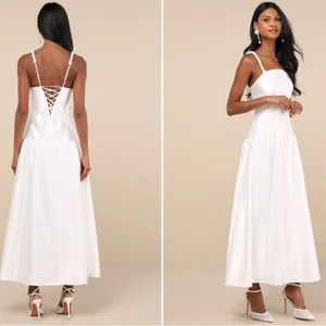 LULU's Chic Elegant Romantic Flowy Bridal Shower Bachelorette Elope Honeymoon thumbnail 3