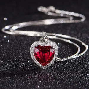 Love Heart Pendant Necklace for Women thumbnail 2