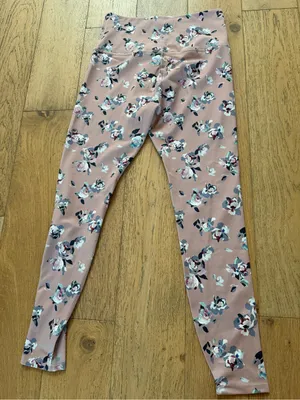 Women’s Beyond Yoga Floral Pink Leggings thumbnail 5