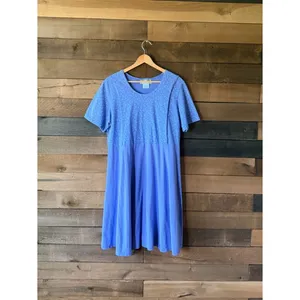 American-vintage Women's Blue and Purple Dress thumbnail 2