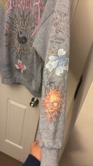 YoungLA Hoodie Women’s Grey thumbnail 2