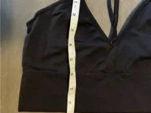 Danskin Longline Bralette Set - Grey & Black thumbnail 6