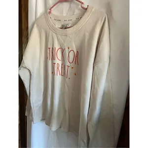 Rae Dunn Trick Or Treat Crewneck Sweatshirt Woman’s Size Medium thumbnail 2