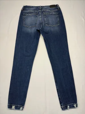 Buckle Black shaping & Smoothing Pocketing Women's Faded Dark Blue Jeans thumbnail 4