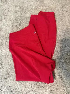 Lululemon Red Align Leggings thumbnail 2
