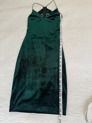 B. Darlin green velvet and lace dress size 0 thumbnail 9