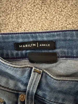 NYDJ Mid Wash Straight Leg Jeans thumbnail 6