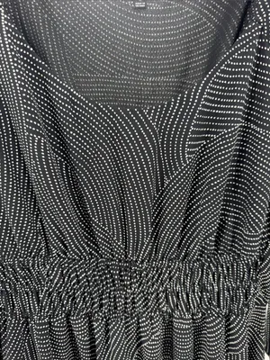 Madewell Geo Dot Print Balloon Sleeve Georgette Midi Dress M Whimsigoth feminine flowy thumbnail 10