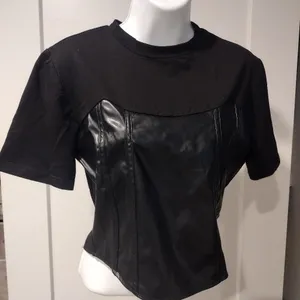 2C Two Cumberland Faux Leather Shirt thumbnail 5