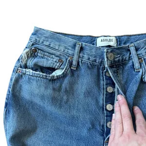 AGOLDE Riley Straight Crop Jeans thumbnail 6