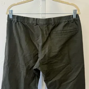 Stephan Schneider Women's Linen Blend European Dark Green Capris Pants Sz‎ 4 thumbnail 6