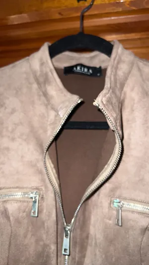 Akira Suede Jumpsuit thumbnail 2