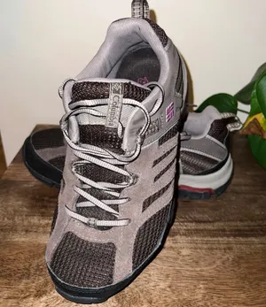 Columbia Techlite Womens 7.5 Trail Hiking Gray‎ Pink Mesh Breathable Gorpcore thumbnail 1