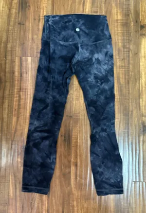 Lululemon Leggings Grey Tie-Dye thumbnail 2