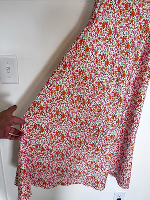 Princess Polly Micro Floral Print Sweetheart Neckline Sleeveless Midi Dress 0 thumbnail 4