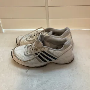 Adidas White and Black Athletic Shoes thumbnail 4