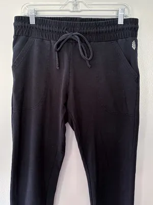 FP Movement Free People Sunny Skinny Sweatpants Black Medium thumbnail 7