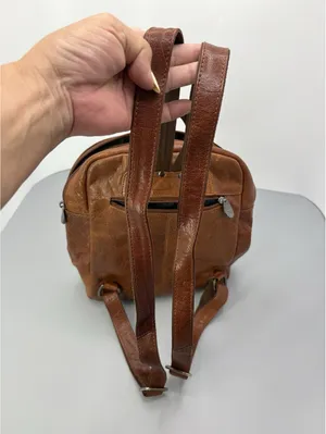 Ashwood backpack Purse Top Handle Zip Buckle Silver Hardware Pockets thumbnail 11