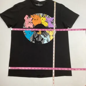 Pokémon Graphic Hybrid Black Tee T-Shirt thumbnail 5