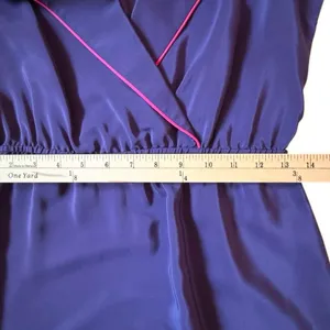 Amanda Uprichard Silk Faux Wrap Knee Length Dress Size Medium thumbnail 9