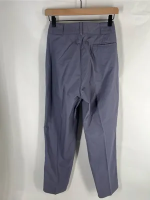 Vintage Christian Dior Actifs 80s High Rise Pleated Cotton Pants Size 10 thumbnail 7