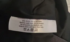MM Lafleur wool blend lined office career winter women's pants size 12 thumbnail 7