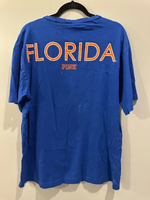 Victoria’s Secret PINK Oversized University of Florida Gators Jersey Logo Tee thumbnail 2